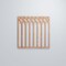 Ekena Millwork Medium Cedar Park Decorative Fretwork Wood Wall Panels, Cherry, 15 3/8"W x 15 3/8"H x 3/8"T WALW16X16X0375CRPCH - alternate 4